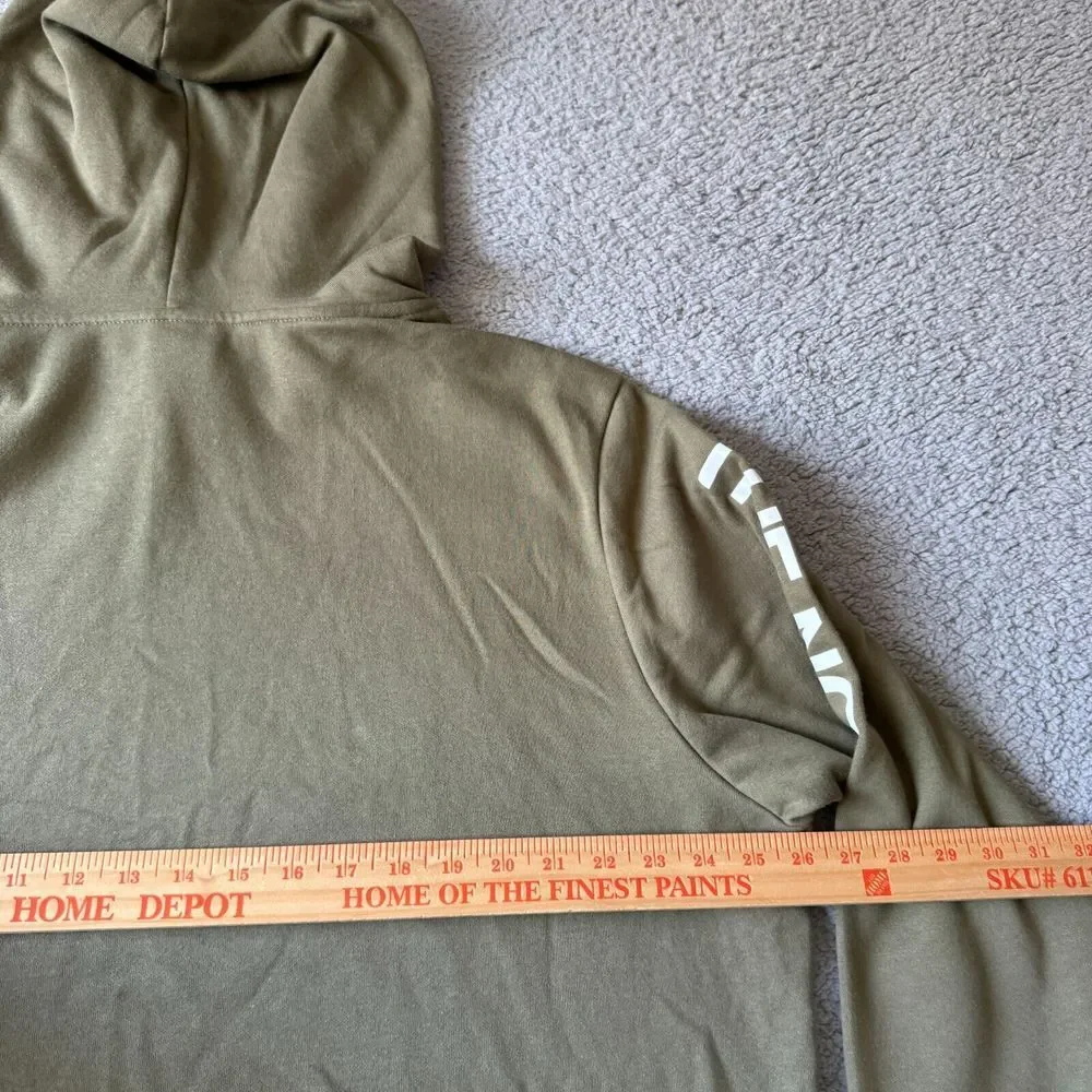 NEW The North Face Hoodie Mens Extra Large Green Sweatshirt Sweater Outdoor Logo